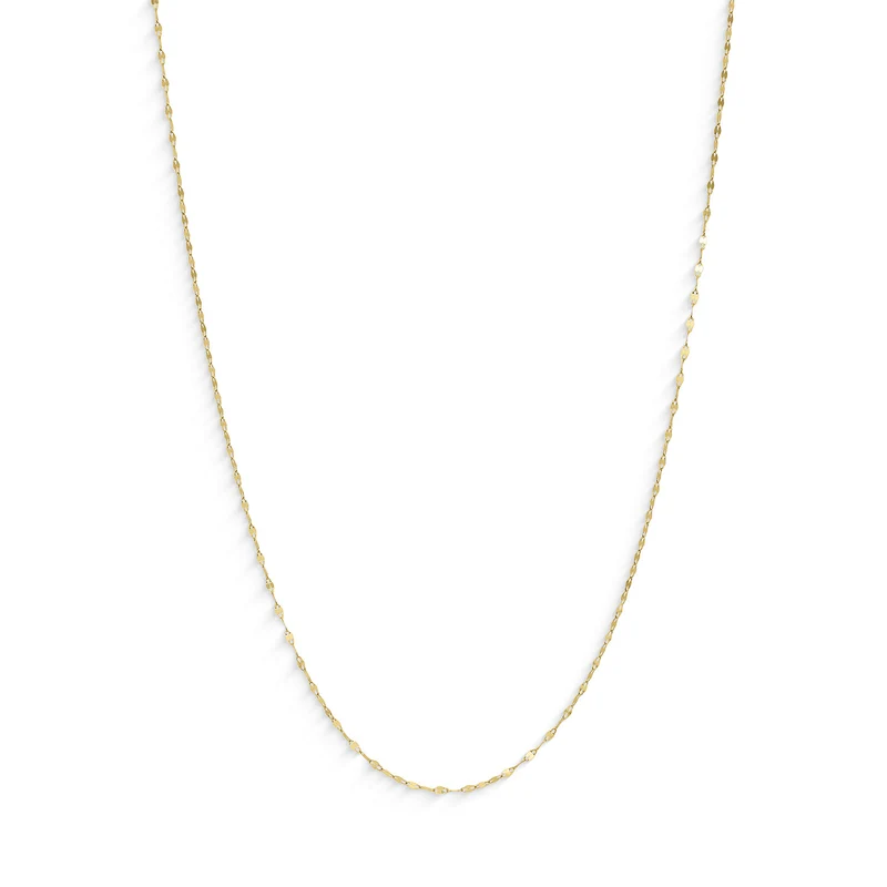 Comete Girocollo in oro giallo 375‰ diam. catena 0,30mm KGLB1416