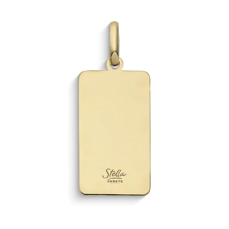 Comete Ciondolo Equilibrio in Oro giallo 375‰ e smalto KCOB022