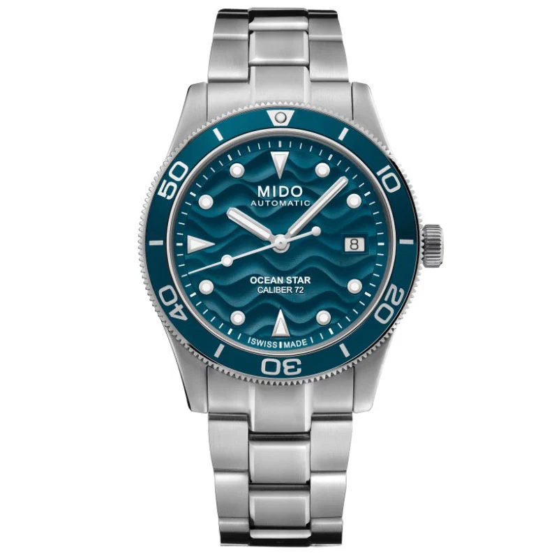 Mido orologio Ocean Star Edizione Speciale 39mm blu automatico acciaio M026.907.11.041.01