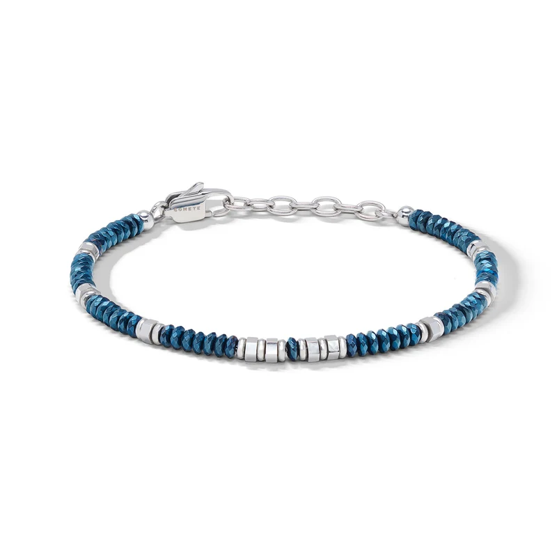 Comete Bracciale in acciaio con ematite blu UBR1340