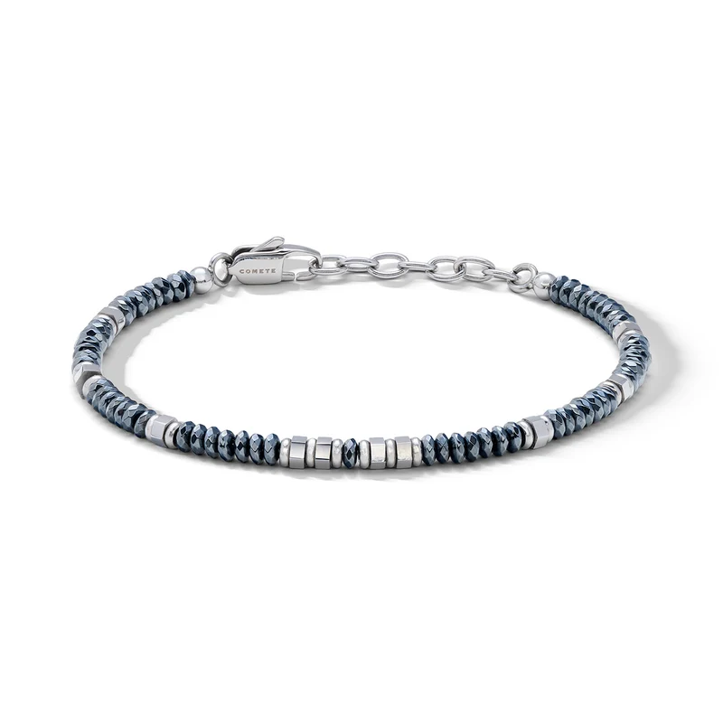 Comete Bracciale in acciaio con ematite grigia UBR1341