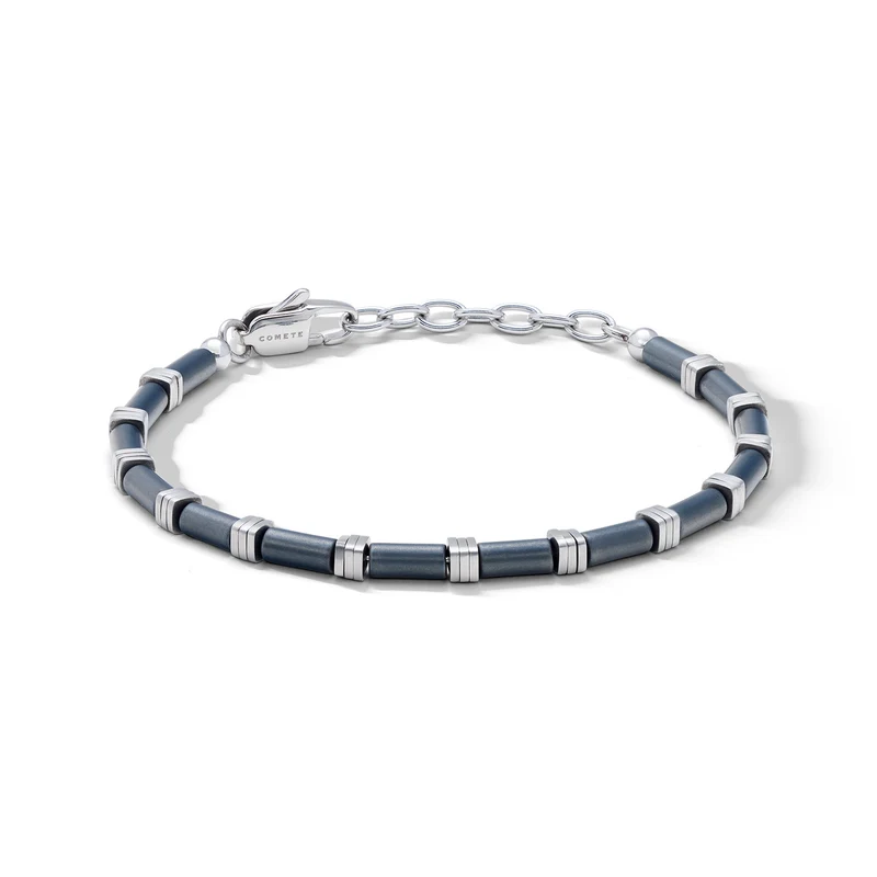 Comete Bracciale in acciaio con ematite grigia UBR1343