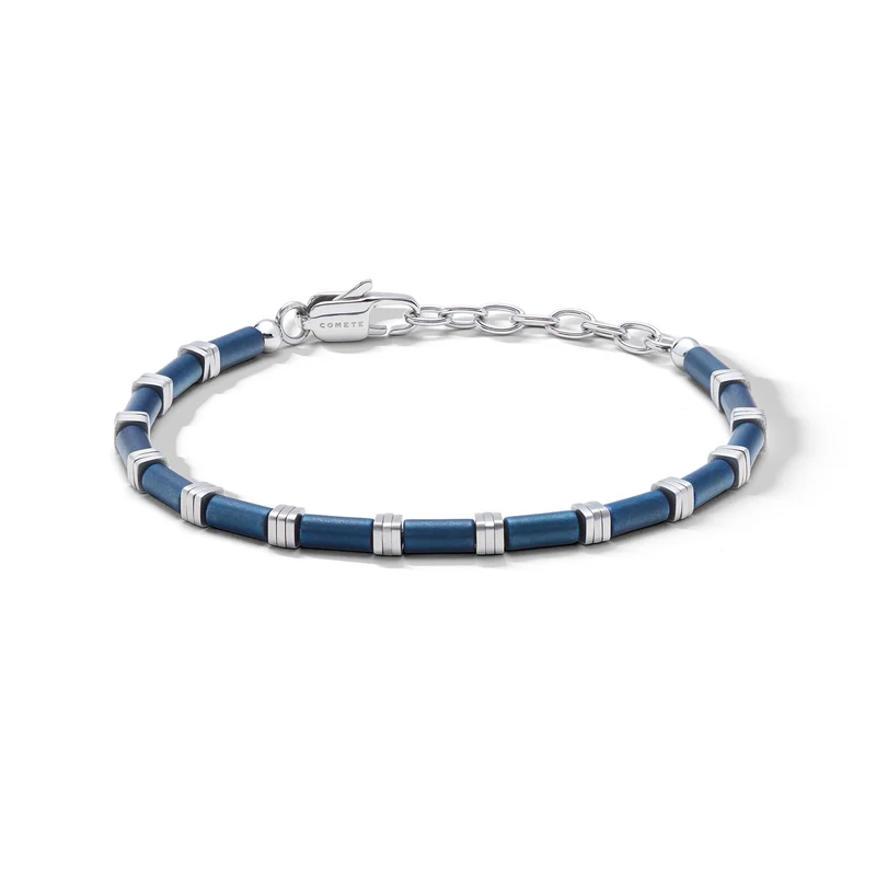 Comete Bracciale in acciaio con ematite blu UBR1344