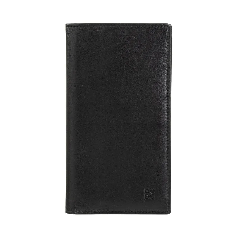 DUDU Portafoglio Donna Anti RFID in Pelle Colorato Grande con 16 Tasche Porta Carte di credito Tessere
