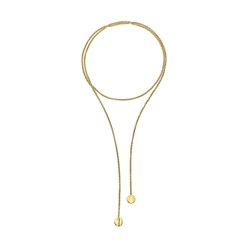 Breil collane Globe acciaio finitura PVD gold TJ4065