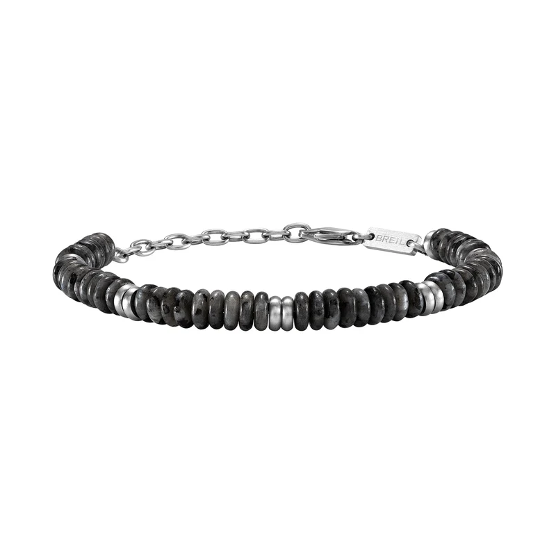 Breil bracciale Rock Hard acciaio labradorite TJ4123