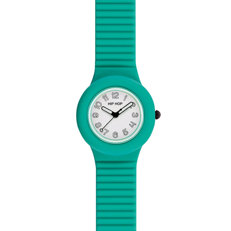 Hip Hop orologio Numbers Collection Verde Acqua 34mm HWU1330
