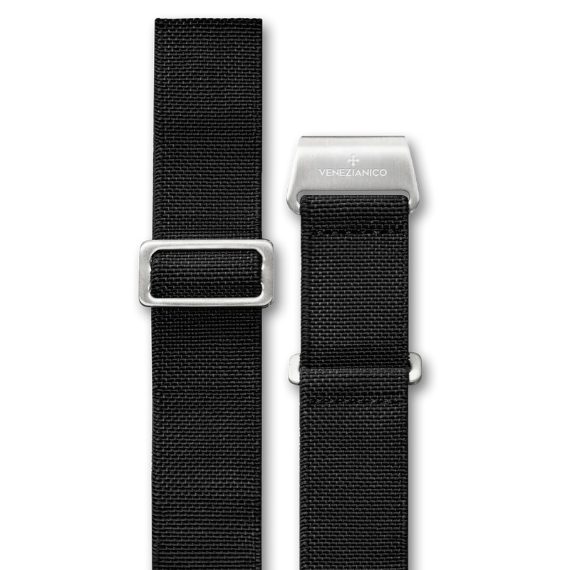 Venezianico Cinturino in Nylon 22mm - Nero