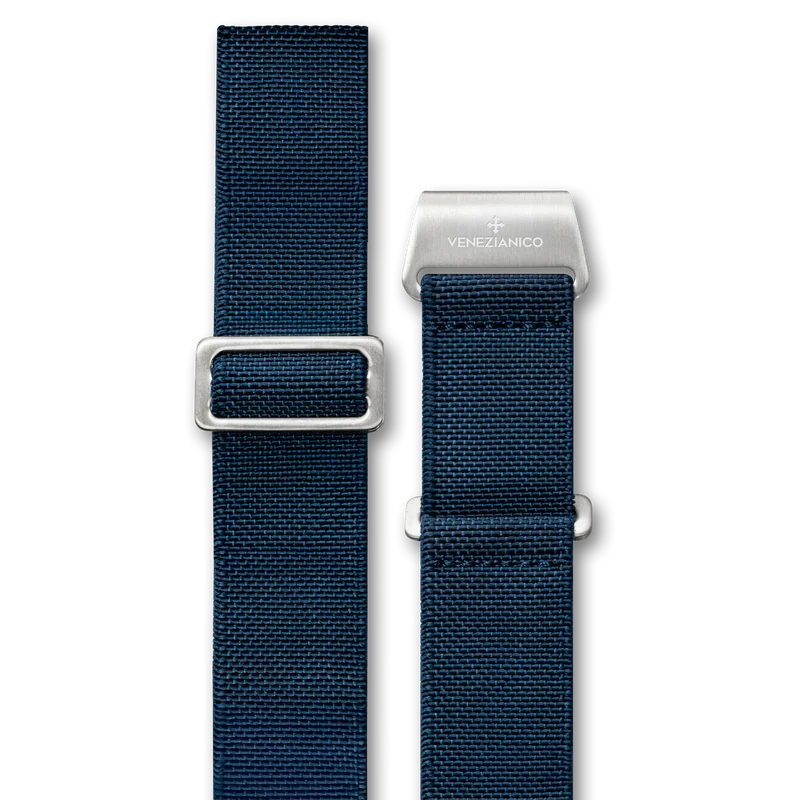 Venezianico Cinturino in Nylon 22mm - Blu