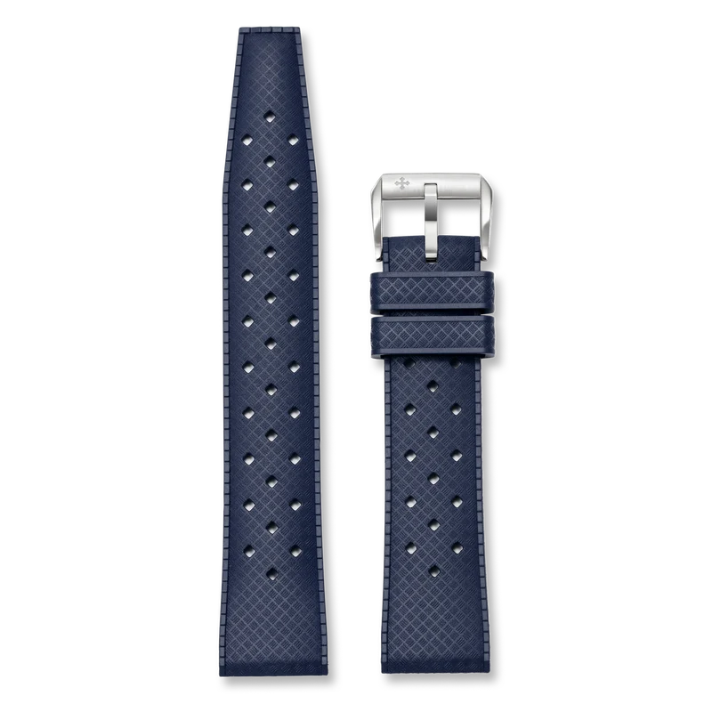 Venezianico Cinturino Classico in Gomma Blu Notte 20mm