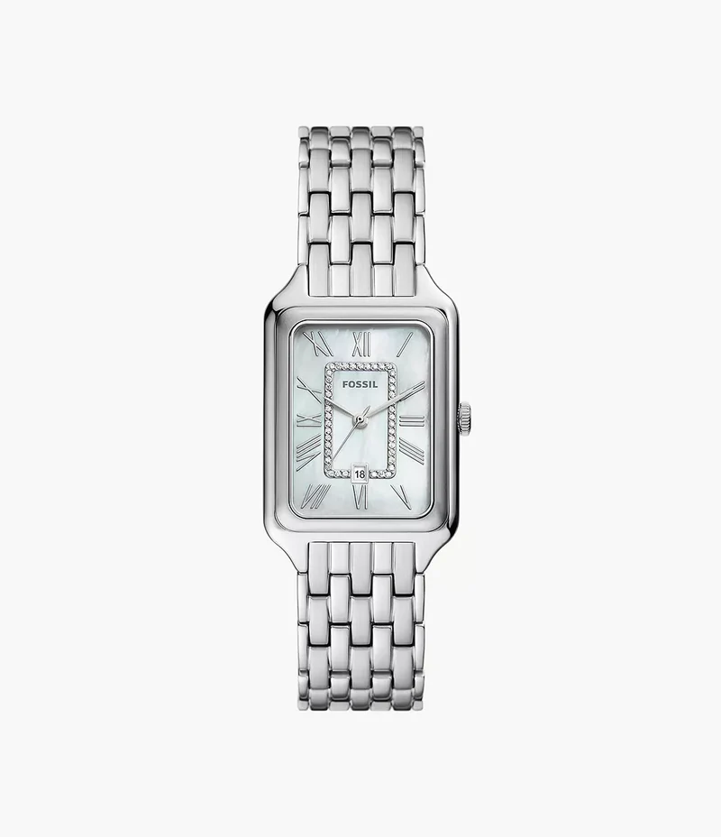 Fossil orologio Raquel 26mm madreperla quarzo acciaio ES5306