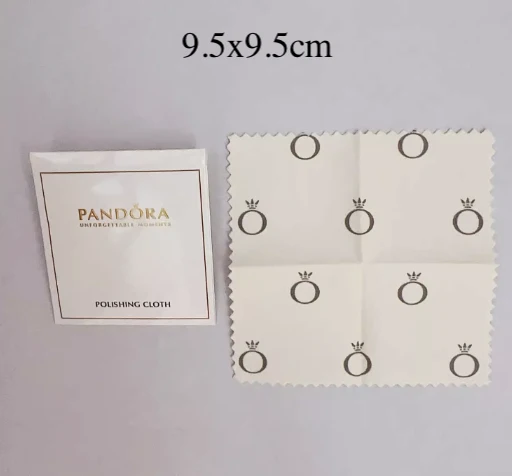 Pandora panno lucidante metalli preziosi polishing cloth 95x95mm