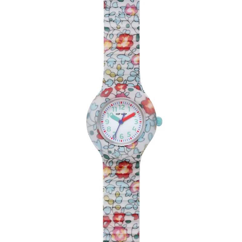 Hip Hop orologio Flower Power Green 28mm HWU1271