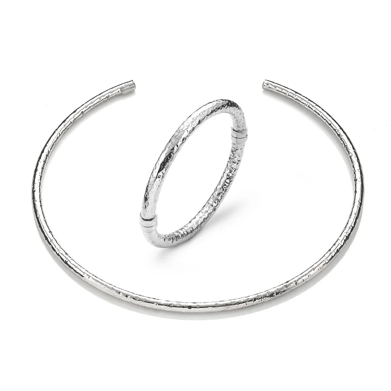 Giovanni Raspini set rock Collana e bracciale in Argento 925 X01616