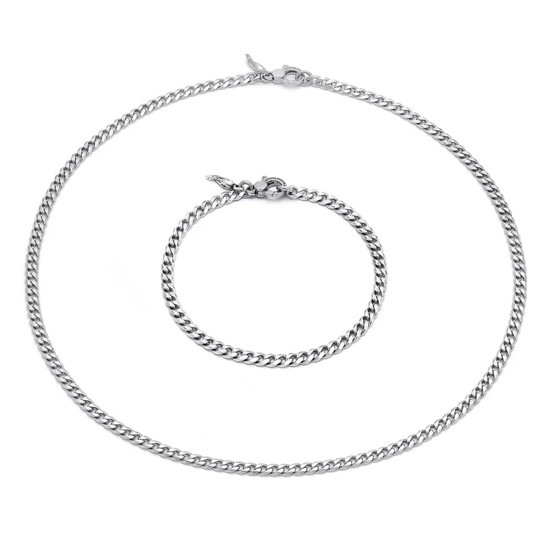 Giovanni Raspini set grumetta Collana e bracciale in Argento 925 X01598