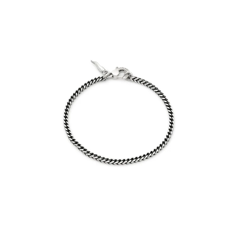 Giovanni Raspini bracciale grumetta quadra piccola Bracciale in Argento 925 12583