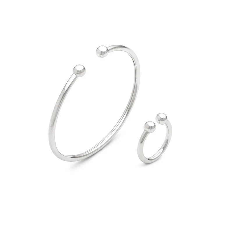 Giovanni Raspini set axis Bracciale e anello in Argento 925 X01603