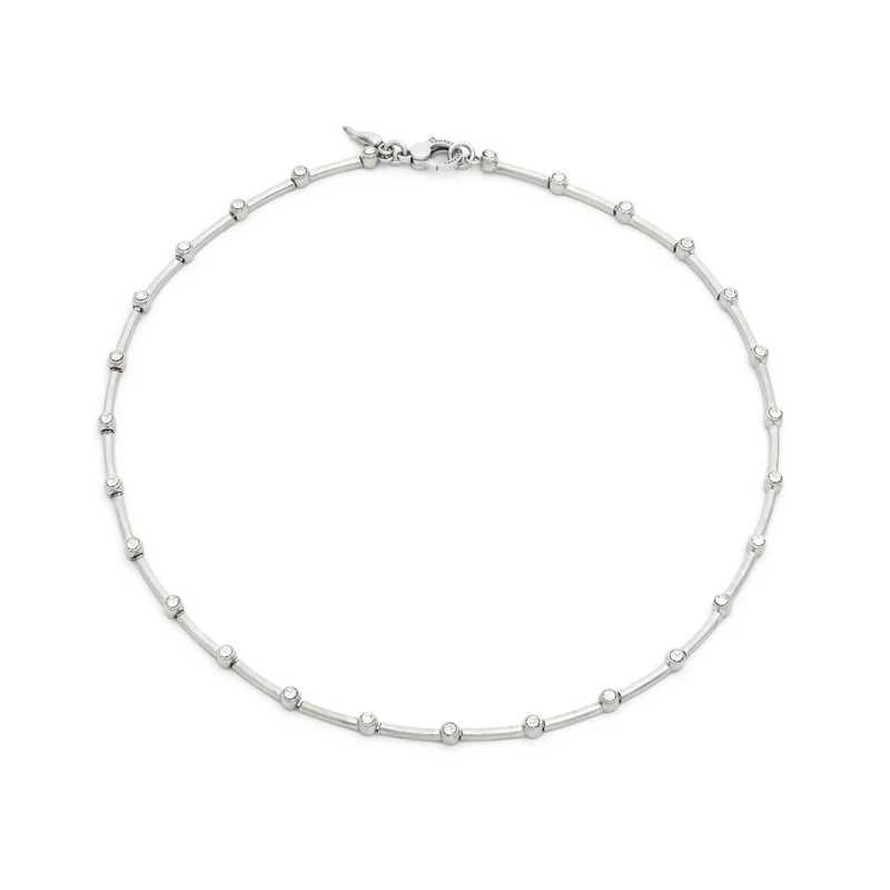Giovanni Raspini collana satellite Collana in Argento 925 e zirconi 12548