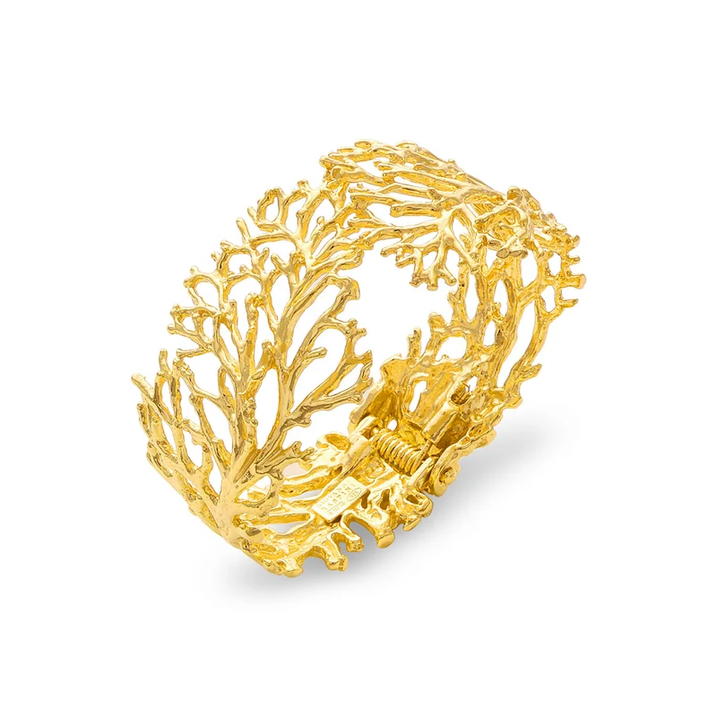 Giovanni Raspini bangle coral Bracciale rigido in Argento placcato oro 18 kt 8527