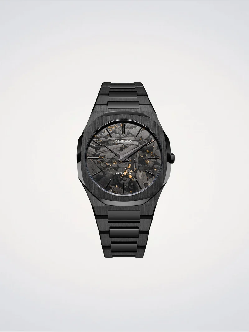 D1 Milano Black DLC Ultra Thin 40mm D1-UTBJ31