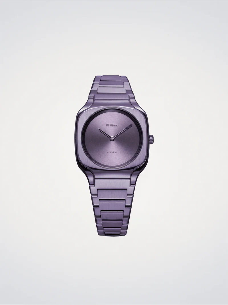 D1 Milano Disco Purple Square 32 mm D1-SQBL02