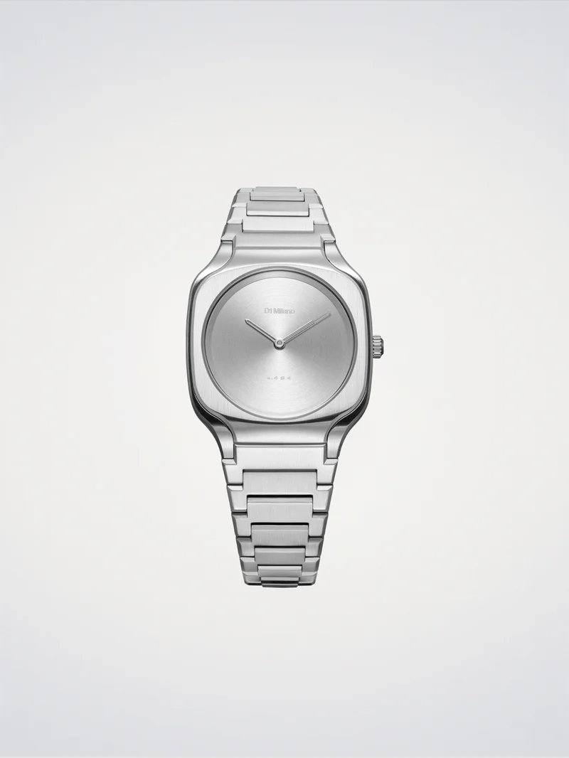 D1 Milano Disco Grey Square 32 mm D1-SQBL01