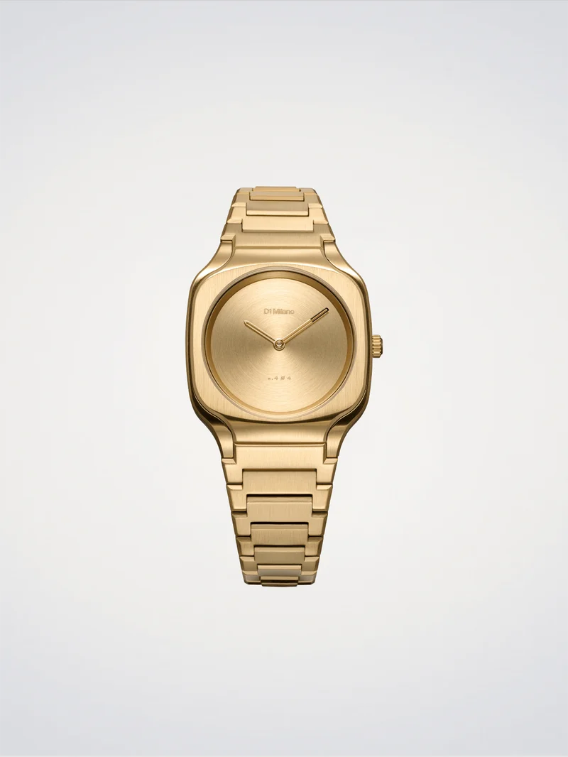 D1 Milano Disco Gold Square 32 mm D1-SQBL03