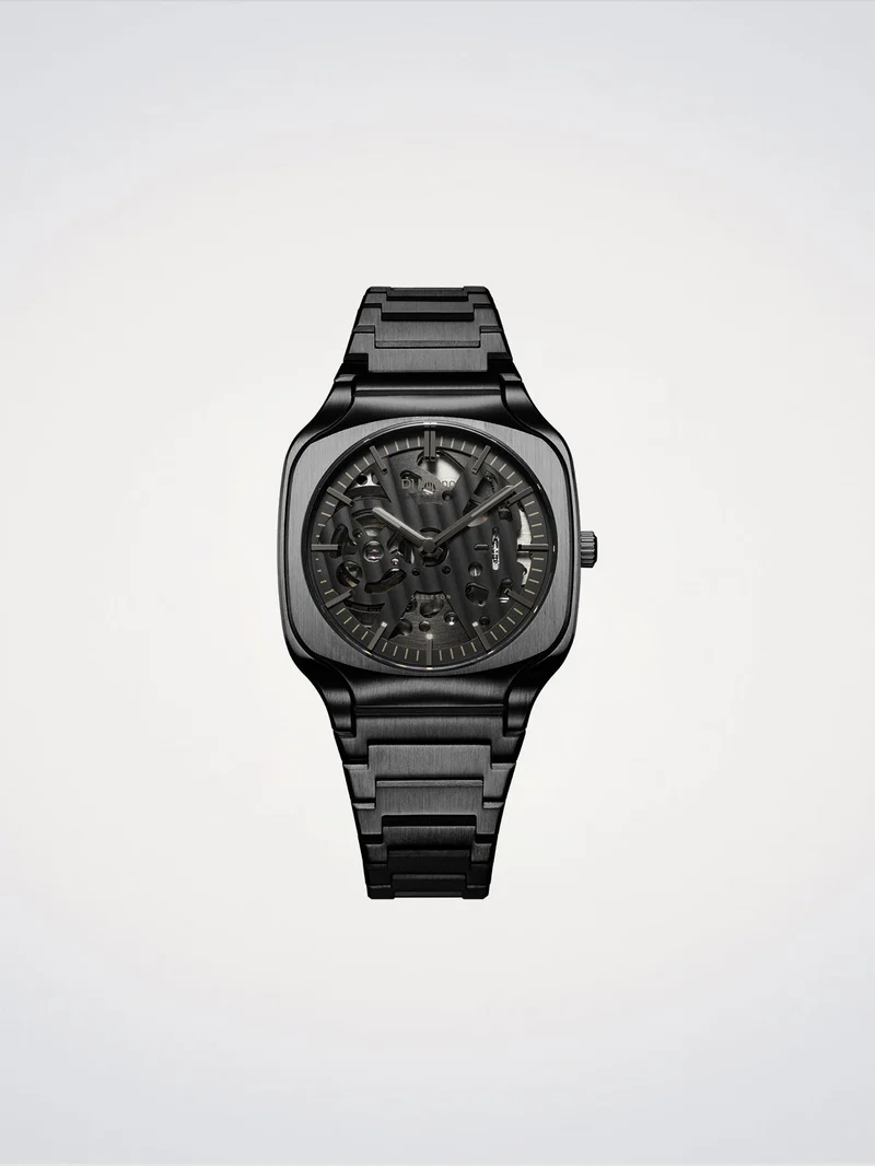 D1 Milano Soot Depth Square Watch 37mm D1-SLBJ02