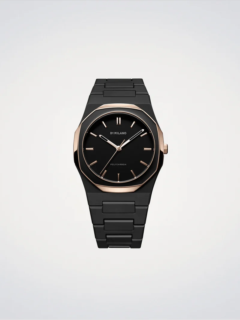 D1 Milano Black Mesh Polycarbon 40,5mm D1-PCBJ35