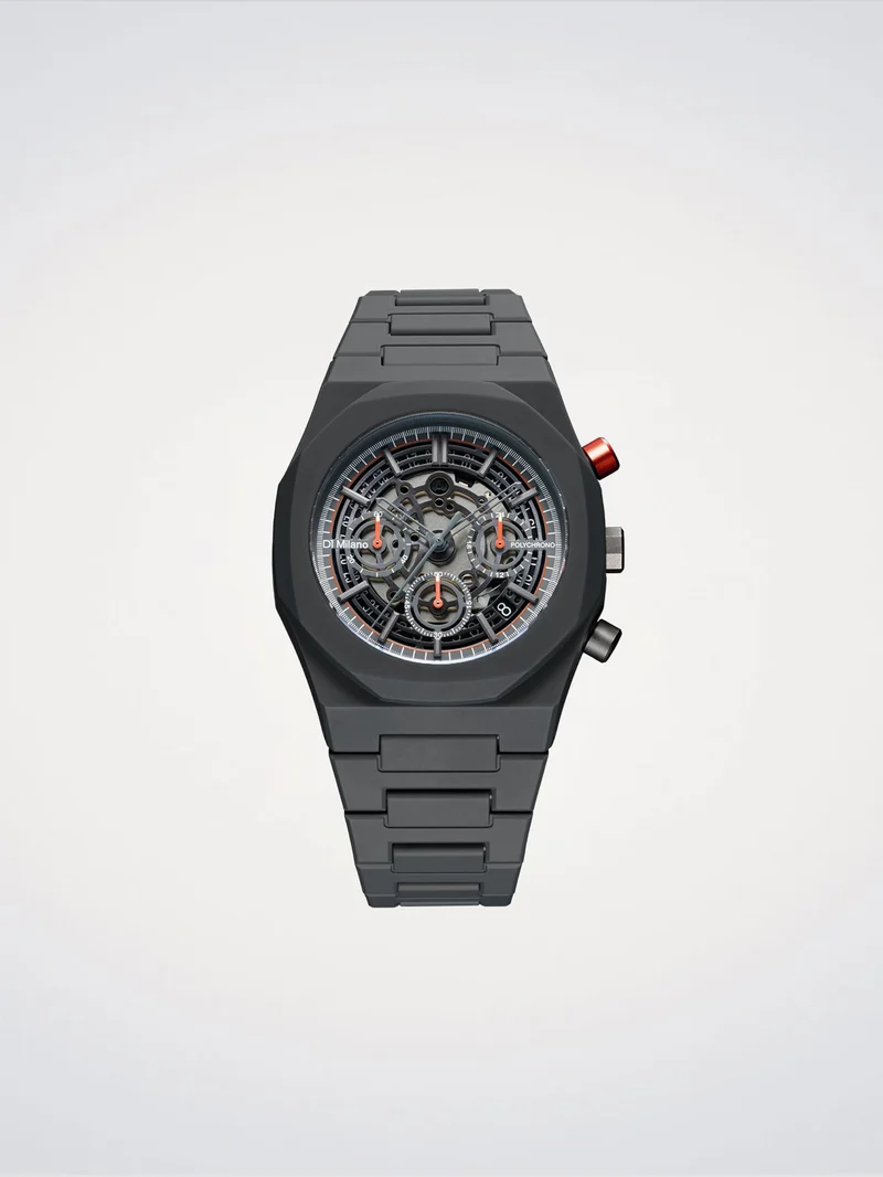 D1 Milano Model K Polychrono 40.5 mm D1-PHBJ10