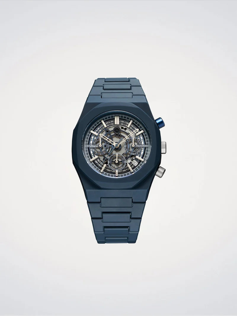 D1 Milano Model B Polychrono 40.5 mm D1-PHBJ12