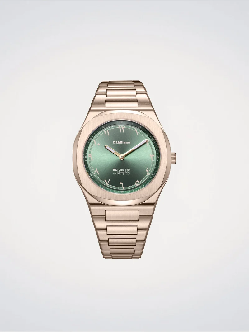D1 Milano Jade Mirage [Pre-Order] Orologio Ultra Thin 39 mm D1-UHBJ09
