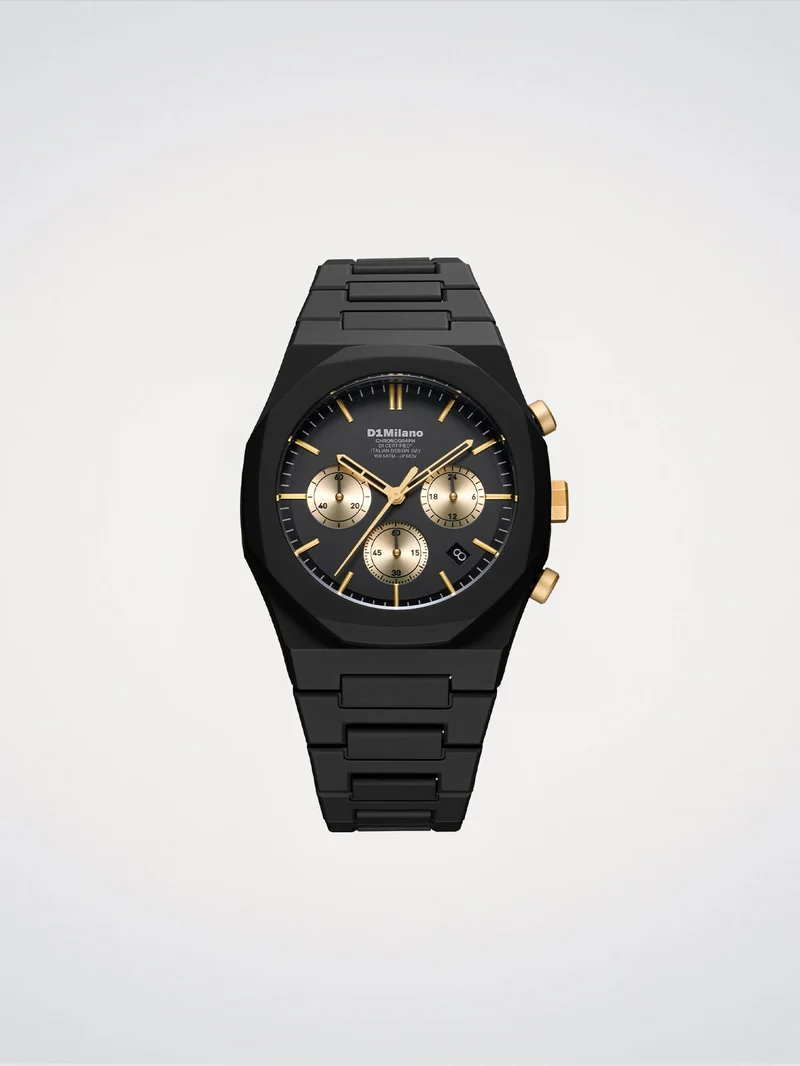D1 Milano Gilded Solar Orologio Polychrono 40,5 mm D1-PHBJ16