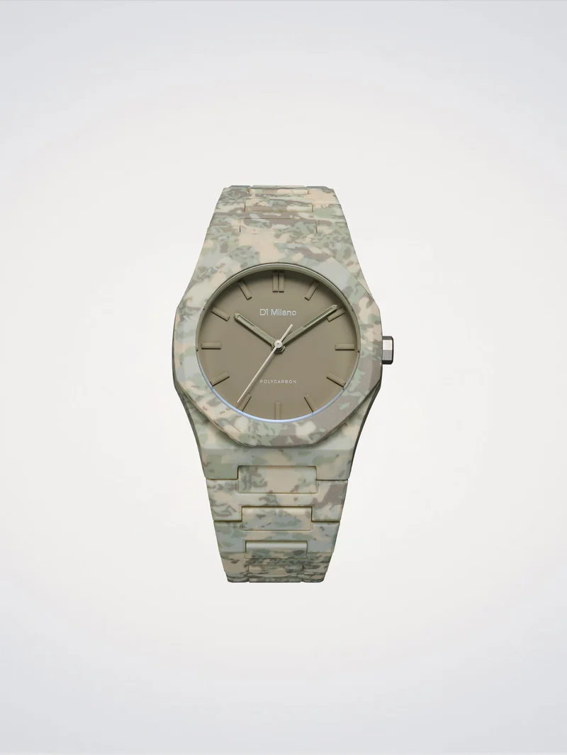 D1 Milano Forest Camo Polycarbon 40.5 mm D1-PCBJ38