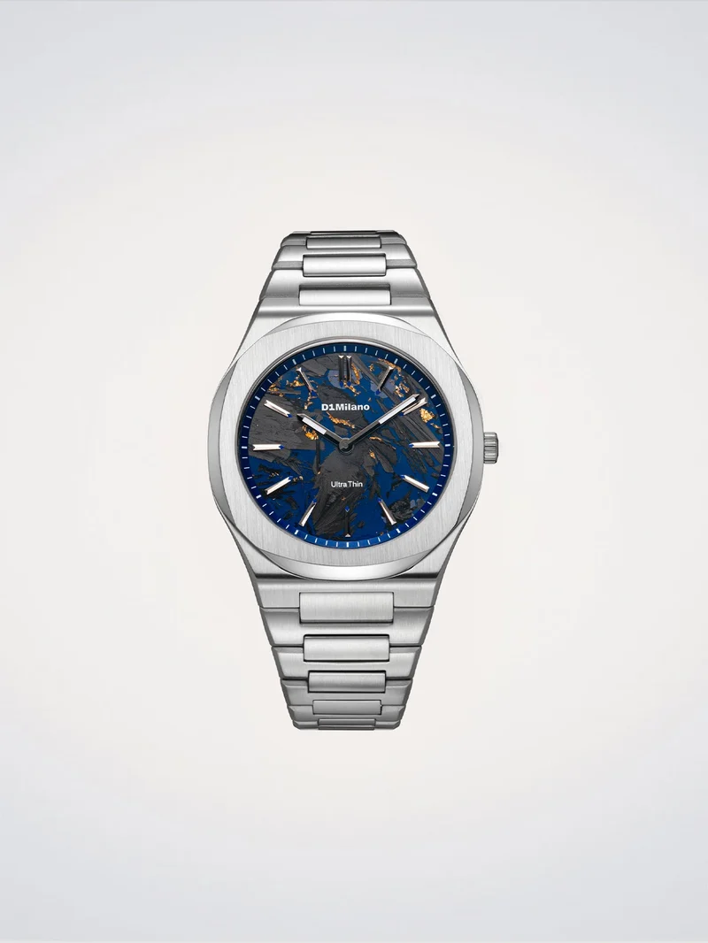D1 Milano Carbon Reef Orologio Ultra Thin 39 mm D1-UHBJ04