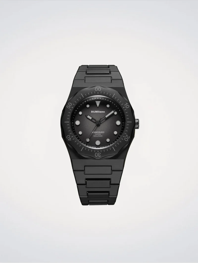 D1 Milano Carbon Diver Orologio Polycarbon 40,5 mm D1-PDBJ01