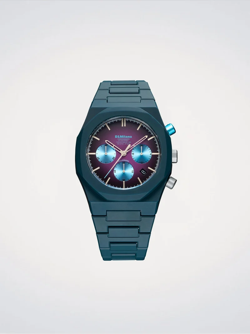 D1 Milano Blue Spectrum Orologio Polychrono 40,5 mm D1-PHBJ20