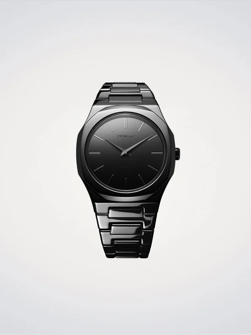 D1 Milano Black Mirror Ultra Thin 38 mm D1-UTBU09