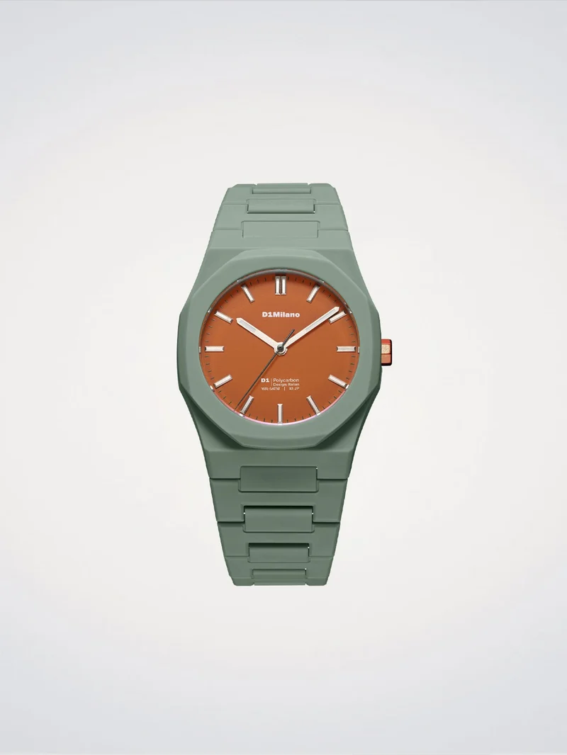 D1 Milano Alpha Contrast Orologio Polycarbon 40,5 mm D1-PCBJ48