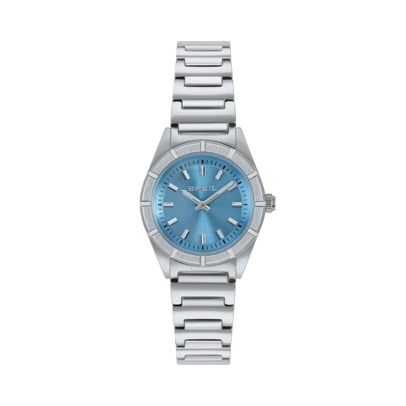 Breil orologio B 12 H 26,5mm azzurro quarzo acciaio TW2188