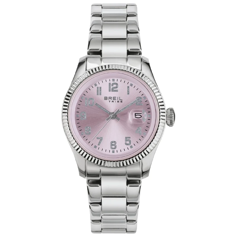 Breil orologio Classic Elegance 30mm rosa quarzo acciaio EW0627