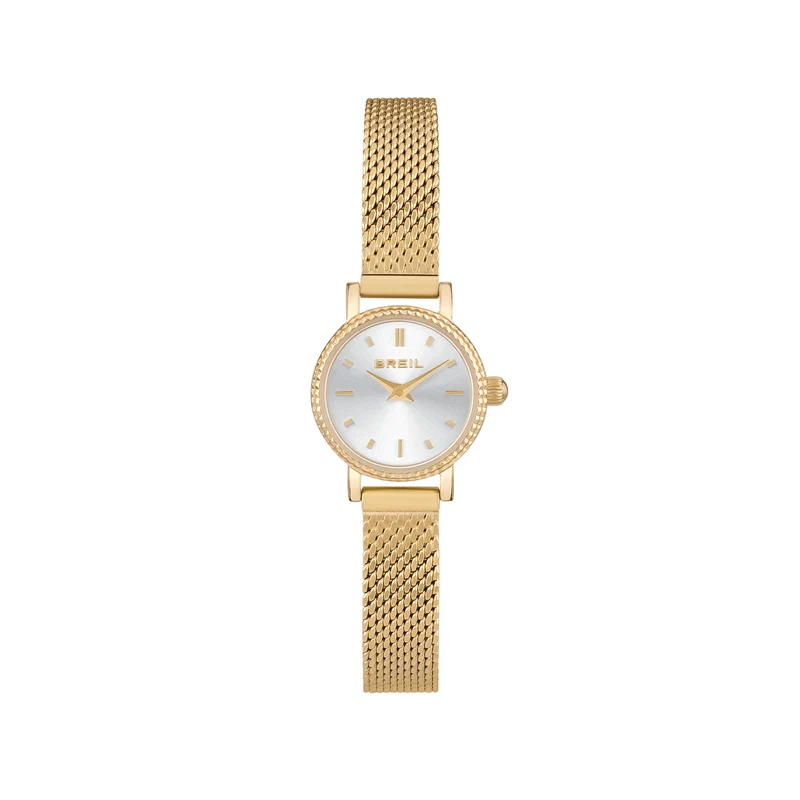 Breil orologio Darling 18mm argento quarzo acciaio finitura IP gold TW1935