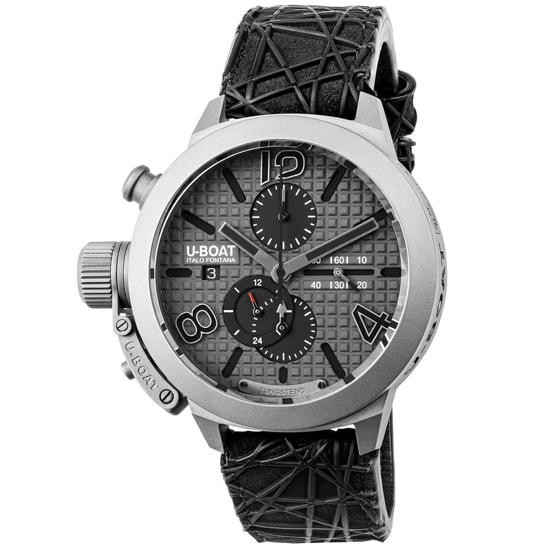 U-BOAT orologio Classico 45 Titanium Tungsten Gray 45mm grigio automatico titanio 3002
