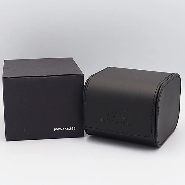 Scatola porta orologio IWC pelle nero IWIWA68258