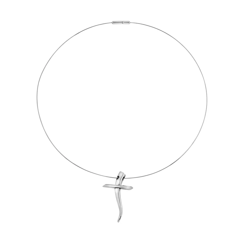 Breil collana girocollo Reloaded Steel Moon acciaio TJ3923