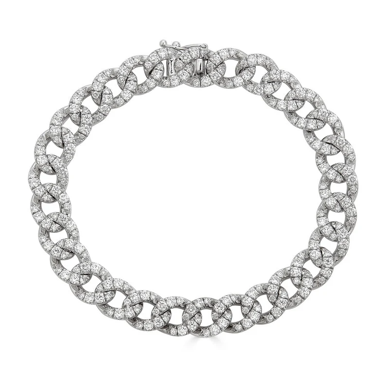 Zydo bracciale groumette diamond oro bianco 63209