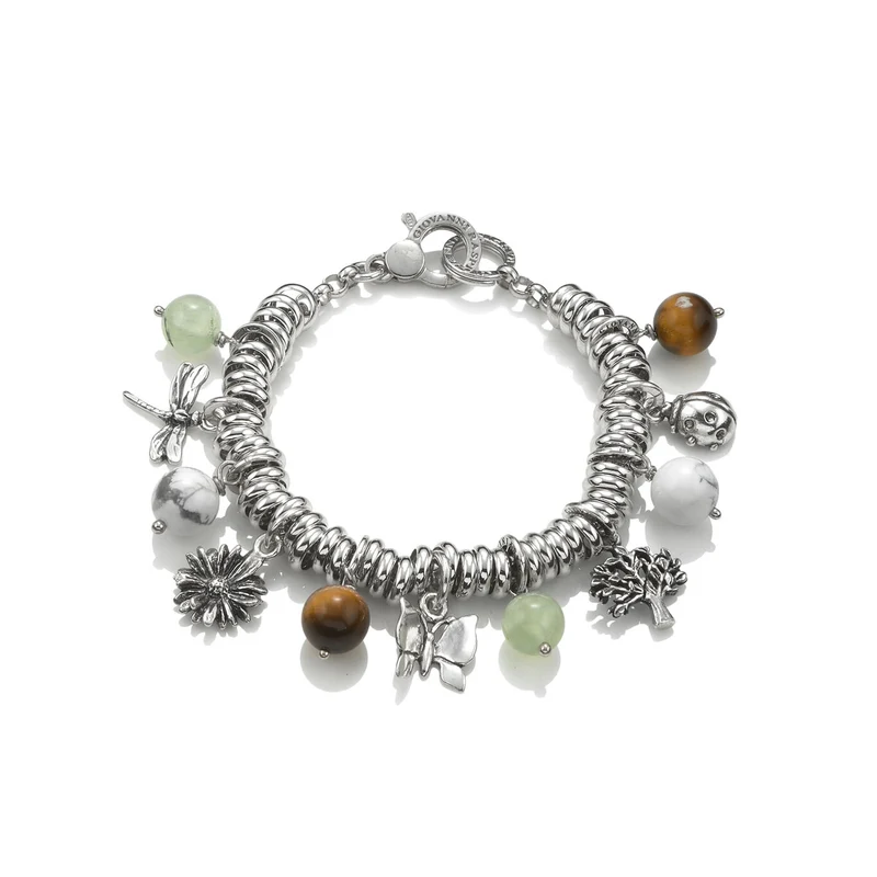 Giovanni Raspini Bracciale Natura Con Pietre argento X01972