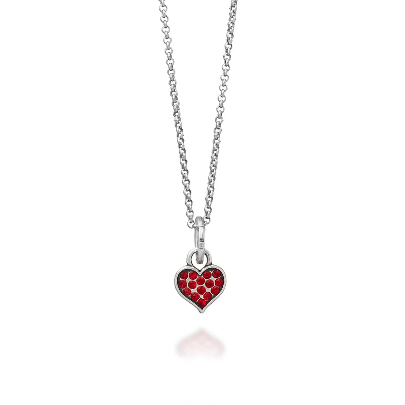 Giovanni Raspini Collana Cuore Crystal argento X01653