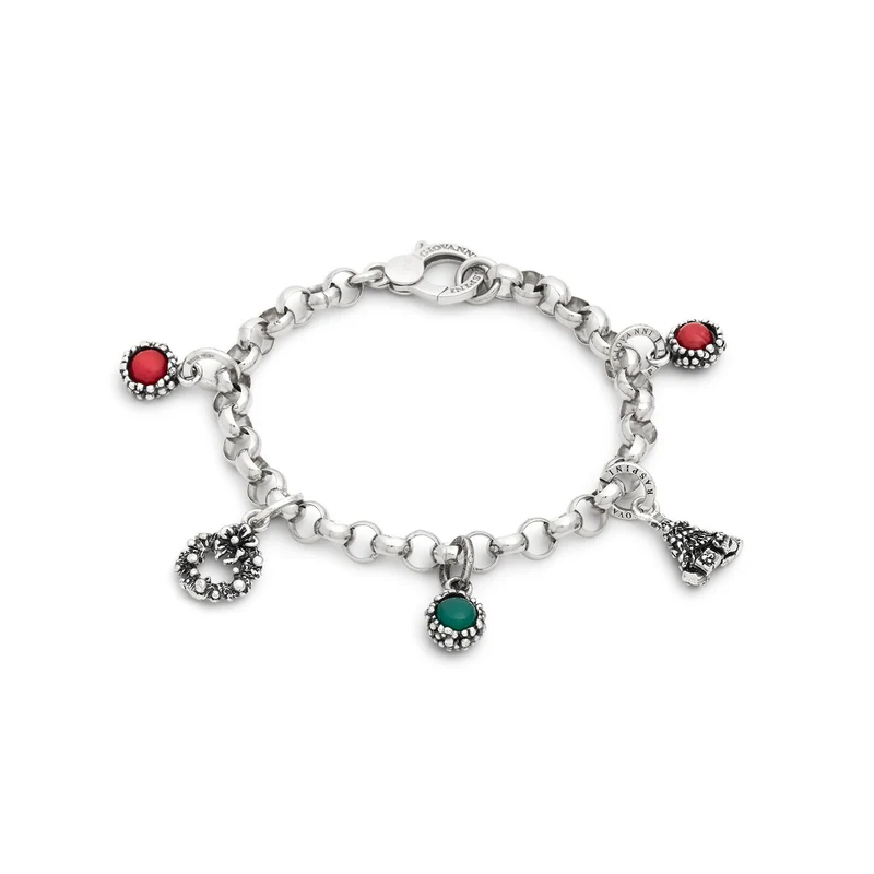 Giovanni Raspini Bracciale Allegria Natalizia argento X01627