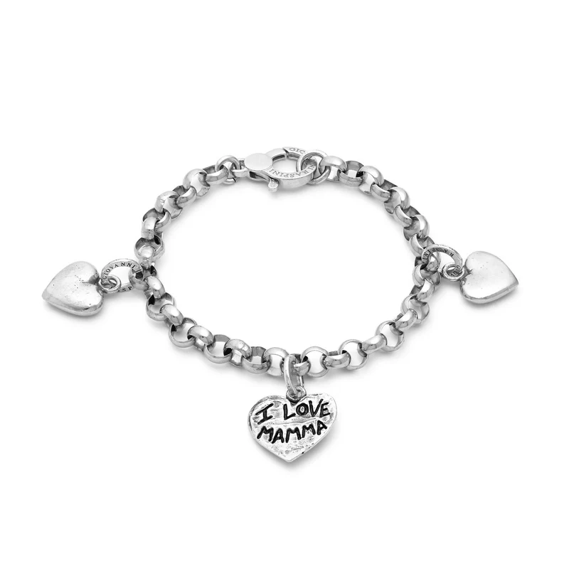Giovanni Raspini Bracciale Cuore di Mamma argento X01662